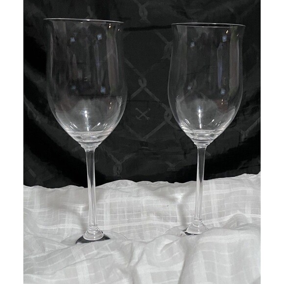 Two White Wine Optic Reserve by Waterford Crystal - Picture 1 of 9